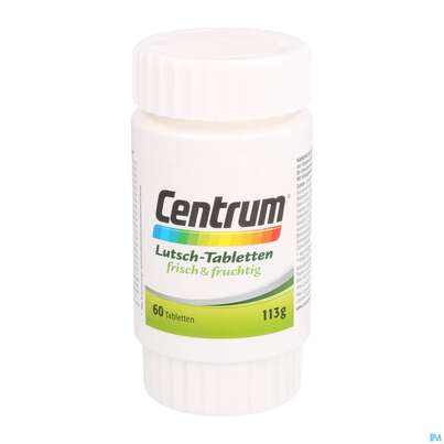 Sie sehen eine Packung Centrum Lutschtabletten frisch & fruchtig von A bis Zink, 60 Stück, Produktbild: 08 Centrum Lutschtabletten frisch & fruchtig von A bis Zink, 60 Stück, A-Nr.: 4084198 - 08