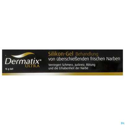 Sie sehen eine Packung Dermatix Ultra Gel 15g, Produktbild: 01 Dermatix Ultra Gel 15g, A-Nr.: 3726039 - 01