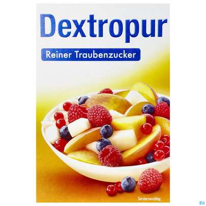Sie sehen eine Packung Dextropur 400g, Produktbild: 01 Dextropur 400g, A-Nr.: 3292032 - 01