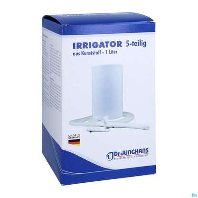 Sie sehen eine Packung Irrigatoren U.zubehoer -healthcare24 Irrigator Komplett 1l 1st, Produktbild: 03 Irrigatoren U.zubehoer -healthcare24 Irrigator Komplett 1l 1st, A-Nr.: 3155045 - 03