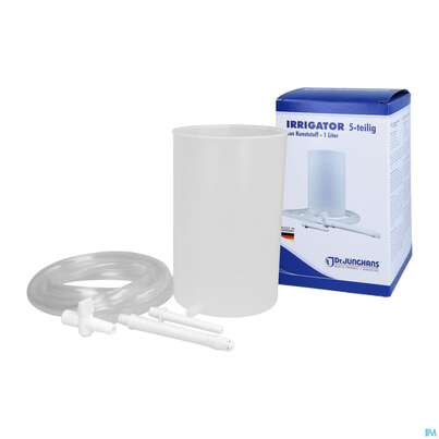 Sie sehen eine Packung Irrigatoren U.zubehoer -healthcare24 Irrigator Komplett 1l 1st, Produktbild: 04 Irrigatoren U.zubehoer -healthcare24 Irrigator Komplett 1l 1st, A-Nr.: 3155045 - 04