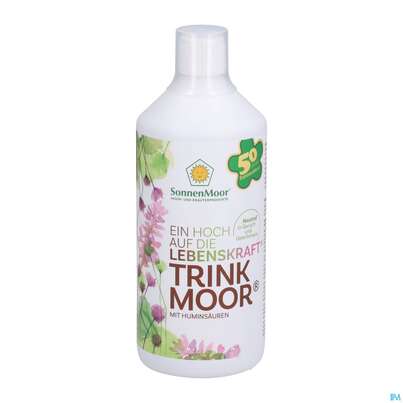Sie sehen eine Packung SONNENMOOR TRINKMOOR, 1000 Milliliter, Produktbild: 01 SONNENMOOR TRINKMOOR, 1000 Milliliter, A-Nr.: 3633579 - 01