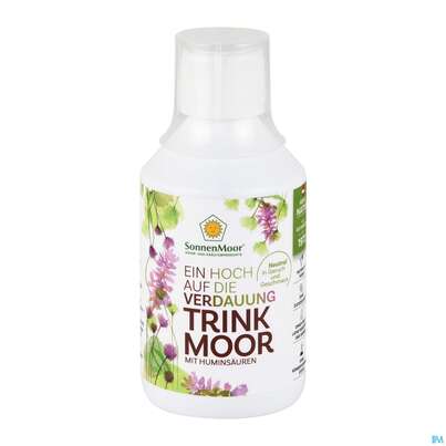 Sie sehen eine Packung SONNENMOOR TRINKMOOR, 250 Milliliter, Produktbild: 01 SONNENMOOR TRINKMOOR, 250 Milliliter, A-Nr.: 3633591 - 01