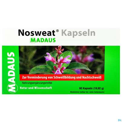 Sie sehen eine Packung NOSWEAT MAD KPS, 60 Stück, Produktbild: 01 NOSWEAT MAD KPS, 60 Stück, A-Nr.: 2726706 - 01