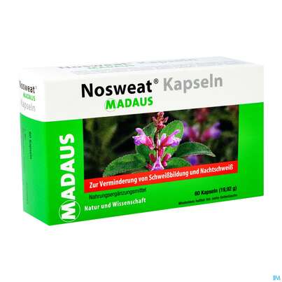 Sie sehen eine Packung NOSWEAT MAD KPS, 60 Stück, Produktbild: 02 NOSWEAT MAD KPS, 60 Stück, A-Nr.: 2726706 - 02
