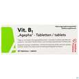 Sie sehen eine Packung Vitamin B1 Tabl Dl 200mg Agepha 20st, Produktbild: 01 Vitamin B1 Tabl Dl 200mg Agepha 20st, A-Nr.: 4338150 - 01