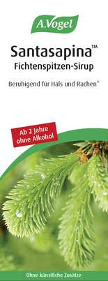 A.Vogel Santasapina Fichtenspitzen-Sirup ohne Alkohol, 200 Milliliter, A-Nr.: 3053480 - 01