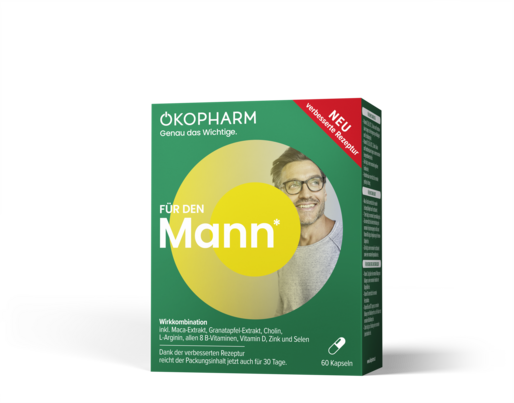 Sie sehen eine Packung Ökopharm44® Andro Wirkkomplex Kapseln 60ST, 60 Stück, Produktbild: 01 Ökopharm44® Andro Wirkkomplex Kapseln 60ST, 60 Stück, A-Nr.: 3995555 - 01