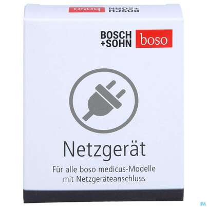 Sie sehen eine Packung Netzgerät für Boso Blutdruckmessgerät, 1 Stück, Produktbild: 01 Netzgerät für Boso Blutdruckmessgerät, 1 Stück, A-Nr.: 2608970 - 01