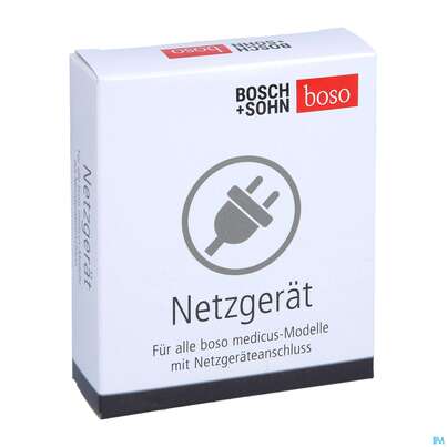 Sie sehen eine Packung Netzgerät für Boso Blutdruckmessgerät, 1 Stück, Produktbild: 03 Netzgerät für Boso Blutdruckmessgerät, 1 Stück, A-Nr.: 2608970 - 03