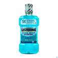 Sie sehen eine Packung Listerine Coolmint Mundspüllösung, 500 Milliliter, Produktbild: 02 Listerine Coolmint Mundspüllösung, 500 Milliliter, A-Nr.: 3609411 - 02