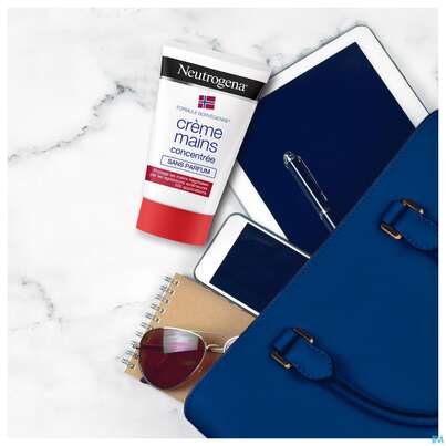 Sie sehen eine Packung Neutrogena konzentrierte, unparfümierte Handcreme, 50 Milliliter, Produktbild: 04 Neutrogena konzentrierte, unparfümierte Handcreme, 50 Milliliter, A-Nr.: 2597290 - 04