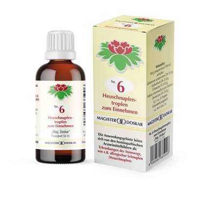 Doskar Tropfen Nr. 6 - Heuschnupfentropfen, 50 Milliliter, A-Nr.: 0685009 - 01