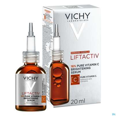 Sie sehen eine Packung VICHY LIFTACTIV VIT C SERUM, 20 Milliliter, Produktbild: 08 VICHY LIFTACTIV VIT C SERUM, 20 Milliliter, A-Nr.: 5478976 - 08