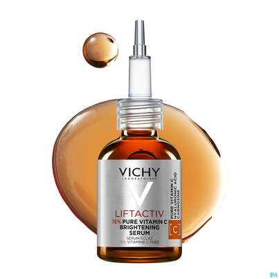 Sie sehen eine Packung VICHY LIFTACTIV VIT C SERUM, 20 Milliliter, Produktbild: 11 VICHY LIFTACTIV VIT C SERUM, 20 Milliliter, A-Nr.: 5478976 - 11