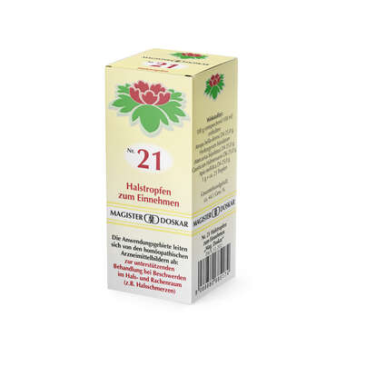 Doskar Tropfen Nr. 21 - Halstropfen, 50 Milliliter, A-Nr.: 0685179 - 02
