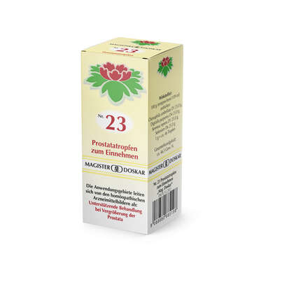 Sie sehen eine Packung Doskar Tropfen Nr. 23 - Prostatatropfen, 50 Milliliter, Produktbild: 04 Doskar Tropfen Nr. 23 - Prostatatropfen, 50 Milliliter, A-Nr.: 0685191 - 04
