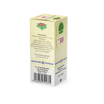 Doskar Tropfen Nr. 30 - Schlaftropfen, 50 Milliliter, A-Nr.: 0721685 - 03