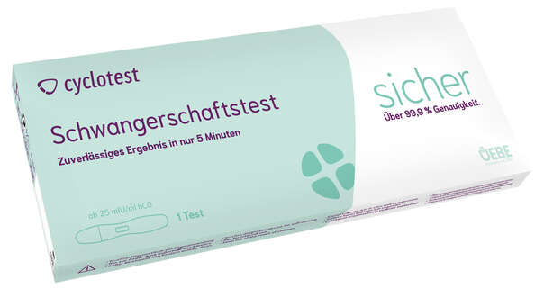 CYCLOTEST Schwangerschafts-Test, 1 Stück, A-Nr.: 4083632 - 01