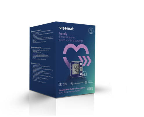 Sie sehen eine Packung visomat handy, 1 Stück, Produktbild: 01 visomat handy, 1 Stück, A-Nr.: 3060899 - 01