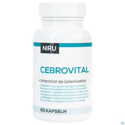 Sie sehen eine Packung NIRU CEBROVITAL KPS, 60 Stück, Produktbild: 02 NIRU CEBROVITAL KPS, 60 Stück, A-Nr.: 4372342 - 02