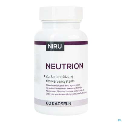 Sie sehen eine Packung NIRU NEUTRION KPS, 60 Stück, Produktbild: 01 NIRU NEUTRION KPS, 60 Stück, A-Nr.: 4492230 - 01