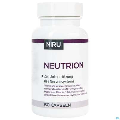 Sie sehen eine Packung NIRU NEUTRION KPS, 60 Stück, Produktbild: 02 NIRU NEUTRION KPS, 60 Stück, A-Nr.: 4492230 - 02