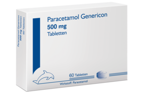PARACETAMOL GEN TBL 500MG, 10 Stück, A-Nr.: 1181274 - 01