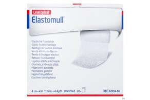 Elastische Binden Elastomull Einzeln Verpackt 4mx 4cm 1st, A-Nr.: 0191460 - 01