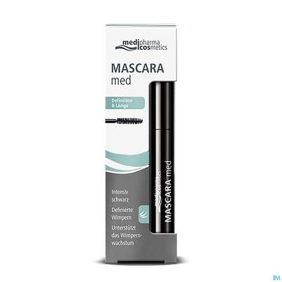 Sie sehen eine Packung MASCARA MED, 5 Milliliter, Produktbild: 03 MASCARA MED, 5 Milliliter, A-Nr.: 4600027 - 03