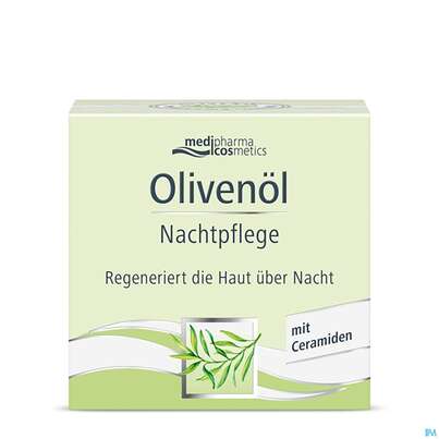 Sie sehen eine Packung Oliven Öl Nachtpflege , 50 Milliliter, Produktbild: 03 Oliven Öl Nachtpflege , 50 Milliliter, A-Nr.: 3204654 - 03