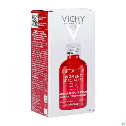 Sie sehen eine Packung VICHY LIFTACTIV B3 SERUM, 30 Milliliter, Produktbild: 02 VICHY LIFTACTIV B3 SERUM, 30 Milliliter, A-Nr.: 5427140 - 02