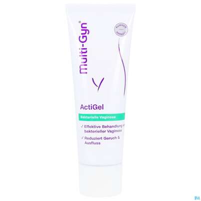 Sie sehen eine Packung MULTI-GYN ACTIGEL, 50 Milliliter, Produktbild: 01 MULTI-GYN ACTIGEL, 50 Milliliter, A-Nr.: 2311543 - 01