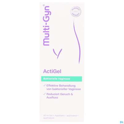 Sie sehen eine Packung MULTI-GYN ACTIGEL, 50 Milliliter, Produktbild: 03 MULTI-GYN ACTIGEL, 50 Milliliter, A-Nr.: 2311543 - 03