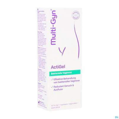 Sie sehen eine Packung MULTI-GYN ACTIGEL, 50 Milliliter, Produktbild: 04 MULTI-GYN ACTIGEL, 50 Milliliter, A-Nr.: 2311543 - 04