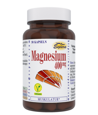 Espara Magnesium-400mg Kapseln, 50 Stück, A-Nr.: 3397009 - 01