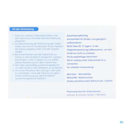 Microlax® Microklistier, 12 Stück, A-Nr.: 3907568 - 08