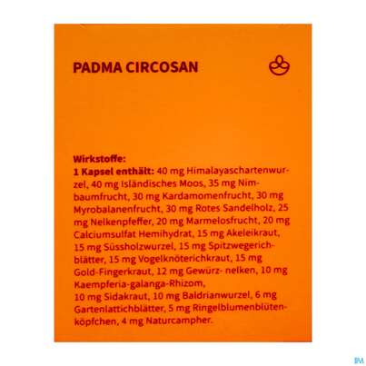 Sie sehen eine Packung PADMA Circosan, 200 Stück, Produktbild: 06 PADMA Circosan, 200 Stück, A-Nr.: 3780889 - 06