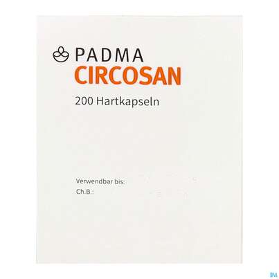 Sie sehen eine Packung PADMA Circosan, 200 Stück, Produktbild: 08 PADMA Circosan, 200 Stück, A-Nr.: 3780889 - 08