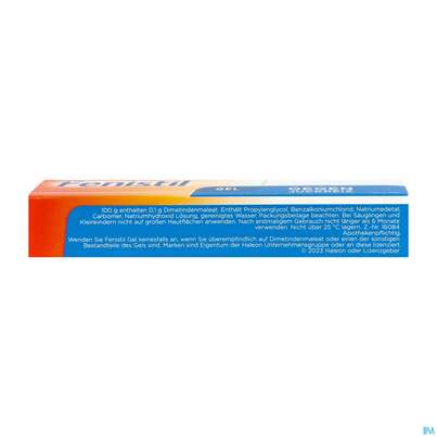 Sie sehen eine Packung Fenistil Gel 50g, 50 Gramm, Produktbild: 07 Fenistil Gel 50g, 50 Gramm, A-Nr.: 0622115 - 07