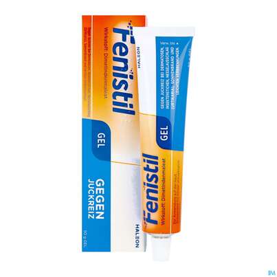 Sie sehen eine Packung Fenistil Gel 50g, 50 Gramm, Produktbild: 17 Fenistil Gel 50g, 50 Gramm, A-Nr.: 0622115 - 17