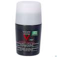 Sie sehen eine Packung Vichy Homme Anti-Transpirant Extreme Control 72h Roll-On, 50 Milliliter, Produktbild: 03 Vichy Homme Anti-Transpirant Extreme Control 72h Roll-On, 50 Milliliter, A-Nr.: 3724388 - 03