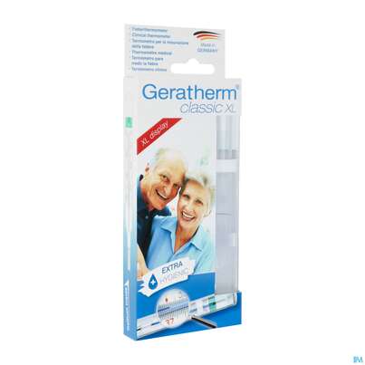 Thermometer-fieber Geratherm Classic Xl-lupe 1st, A-Nr.: 3965979 - 02