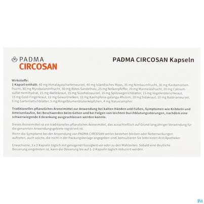 PADMA Circosan, 60 Stück, A-Nr.: 3780872 - 03