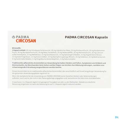 PADMA Circosan, 60 Stück, A-Nr.: 3780872 - 04