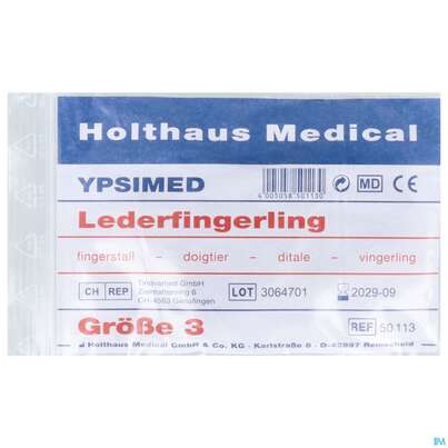 Fingerlinge Leder-ypsimed Gr 3 1st, A-Nr.: 5139688 - 03