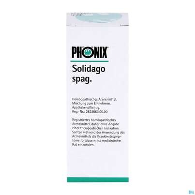 Sie sehen eine Packung PHOENIX TR SOLIDAGO, 50 Milliliter, Produktbild: 02 PHOENIX TR SOLIDAGO, 50 Milliliter, A-Nr.: 3072158 - 02