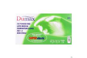 Untersuchungshandschuhe -dumax Latex Puderfrei Xs 100st, A-Nr.: 2995435 - 01