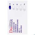 Sie sehen eine Packung Untersuchungshandschuhe -dumax Latex Puderfrei Xs 100st, Produktbild: 10 Untersuchungshandschuhe -dumax Latex Puderfrei Xs 100st, A-Nr.: 2995435 - 10