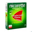 Sie sehen eine Packung Nicorette transdermales Pflaster, 14 Stück, Produktbild: 02 Nicorette transdermales Pflaster, 14 Stück, A-Nr.: 3537410 - 02